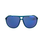 Porsche Design // Men's P8635 Sunglasses // Transparent Blue