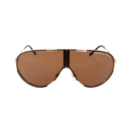 Men's P8486 Sunglasses // Gold