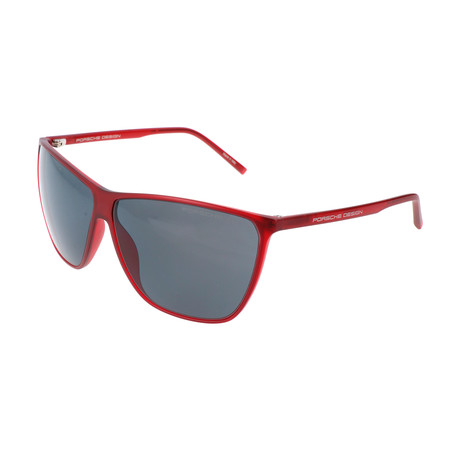 Porsche Design // Unisex P8612 Sunglasses // Red