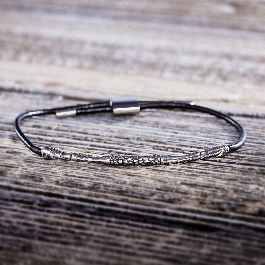 NES Jewelry Men's Leather Essentials Touch of Modern