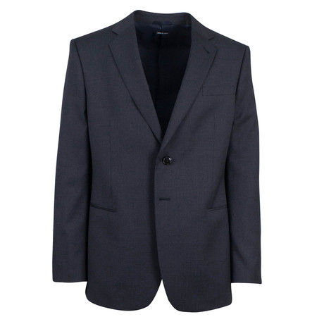 Giorgio Armani 'Taylor' Herringbone Wool 2-Button Suit // Gray (US: 52R)