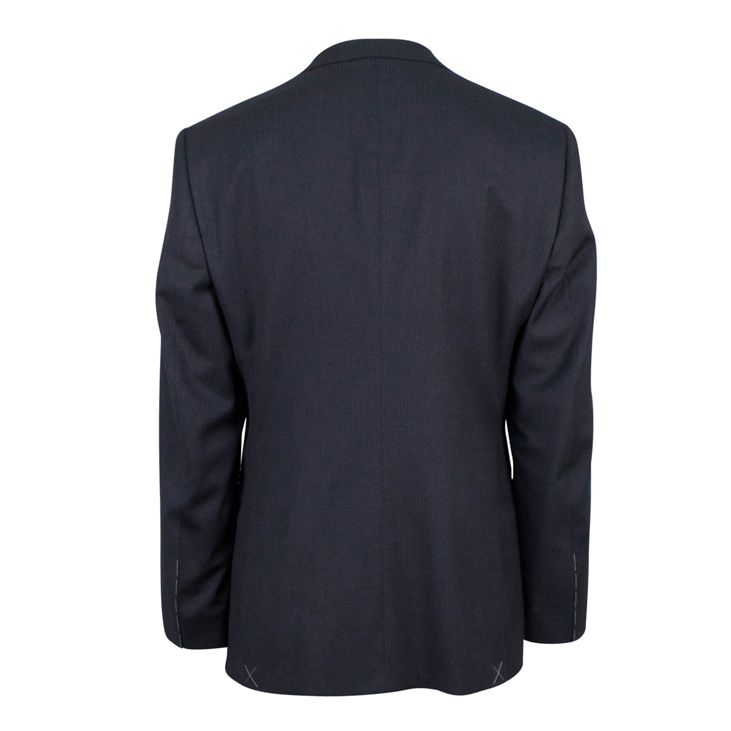 Giorgio Armani 'Taylor' Herringbone Wool 2-Button Suit // Gray (US: 52R ...