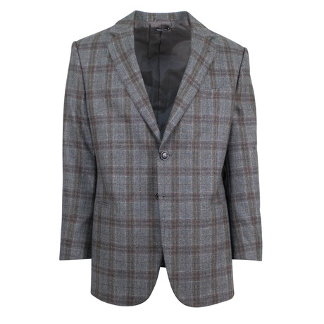 Giorgio Armani Black Label Taylor Cashmere-Wool Sport Coat // Gray (US: 52R)