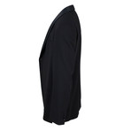 Giorgio Armani // Label Wool Shawl Collar Tuxedo Suit // Black (Euro: 48)