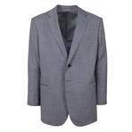 Giorgio Armani Black Label 'Taylor' Super 160's 2-Button Suit // Gray (US: 58R)