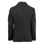 Ermenegildo Zegna Wool Quilted Jacket Blazer // Green (US: 56R)