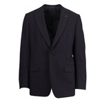 Ermenegildo Zegna Couture Wool Suit // Burgundy (US: 56L)