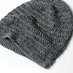 The Beeskie SU Lightweight Beanie // Charcoal + Grey