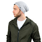 The Beeskie SU Lightweight Beanie // Light + Grey