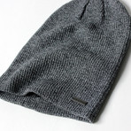 The Forte SU Lightweight Beanie // Black + White