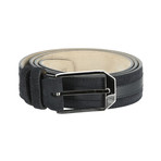 Classic Leather Belt // Ink Navy (Euro: 80)