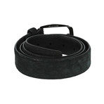 Classic Leather Belt // Black + Gray (Euro: 80)