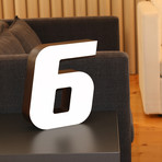 Number "6"