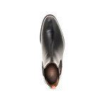 Chelsea Boots YF Calf Leather // Black + Orange (Euro: 39)