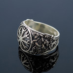Mammen Ornament + Helm of Awe Ring // Silver (10)