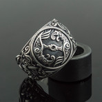 Mammen Ornament + Ravens Ring // Silver (9)