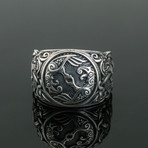 Mammen Ornament + Ravens Ring // Silver (10)