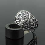 Mammen Ornament + Ravens Ring // Silver (14)