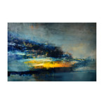 The Big Blue Cloud (15"W x 10"H x 1.5"D)