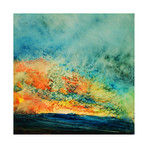 Sky on Fire (15"W x 15"H x 1.5"D)