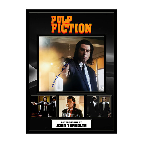 Framed Autographed Collage // Pulp Fiction // Collage I