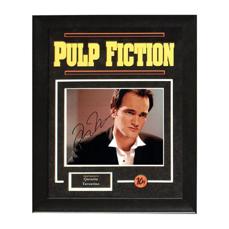 Framed Autographed Artist Series // Pulp Fiction