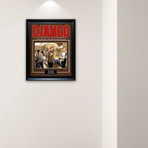Framed Autographed Artist Series // Django Unchained