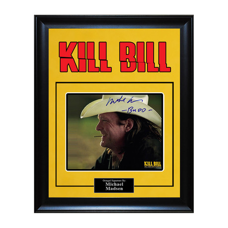 Framed Autographed Artist Series // Kill Bill // Michael Madsen