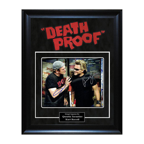 Framed Autographed Artist Series // Deathproof