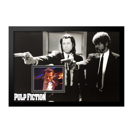 Framed Autographed Photo Insert // Pulp Fiction // Photo I