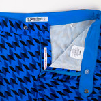 Swim-Ology // Swim Trunks // Geometric Blue (XS)