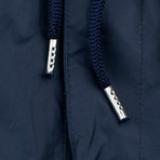 Zegna Sport // Swim Trunks // Navy + Red (XS)