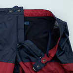 Zegna Sport // Swim Trunks // Navy + Red (XS)