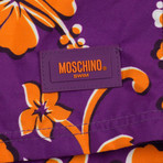 Moschino // Swim Trunks // Purple + Orange Floral (Euro: 46)