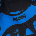 Moschino // Swim Trunks // Blue + Black (Euro: 46)