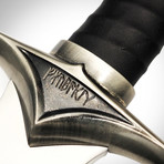 Lord of the Rings // Gandalf + Legolas Handmade Swords (Gandalf's Glamdring Handmade Sword + Plaque)