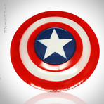 Captain America Shield (Folk Art Handmade Shield)