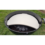 Heat-Deflecting Grill Stone for 22" Grill