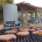 BBQ Dragon Fan + Chimney of Insanity