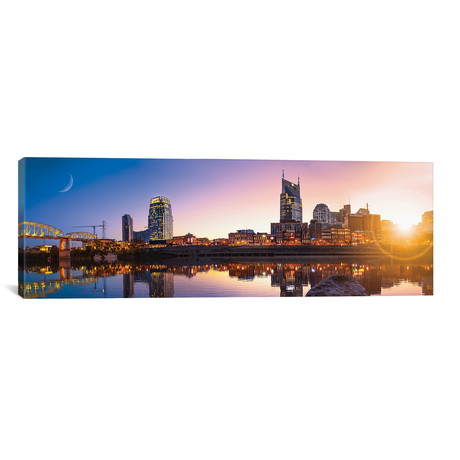 Good Morning Nashville // Jonathan Ross Photography (12"W x 36"H x 0.75"D)