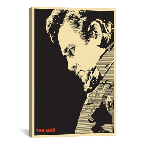 The Man: Johnny Cash // Joshua Budich (18"W x 26"H x 0.75"D)