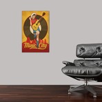 Music City Pin-Up Girl // Anderson Design Group (26"W x 18"H x 0.75"D)