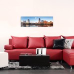 Nashville Daybreak Panorama // Jonathan Ross Photography (12"W x 36"H x 0.75"D)