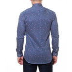 Luxor Dress Shirt // LadyBug Blue (S)