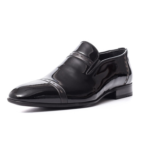 Campbell Patent Leather Shoes // Black (Euro: 40)