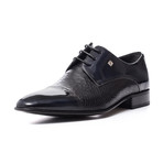 Xavier Patent Leather Shoes // Navy + Blue (Euro: 43)