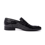 Porter Crocodile Shoes // Black (Euro: 41)