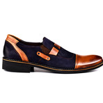 Emerson Nubuck Shoes // Navy + Blue + Tab (Euro: 40)