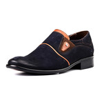 Pierce Nubuck Shoes // Navy + Blue (Euro: 44)