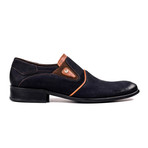 Pierce Nubuck Shoes // Navy + Blue (Euro: 44)